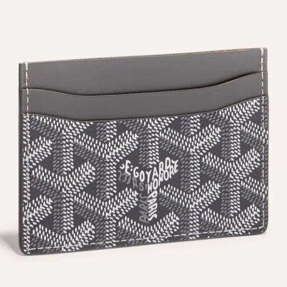 NWT🖤GOYARD🖤Goyardine Saint Sulpice Card Holder - Picture 2 of 15